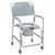 Drive Medical Lightweight Portable Shower Chair Commode with Casters | Walgreens