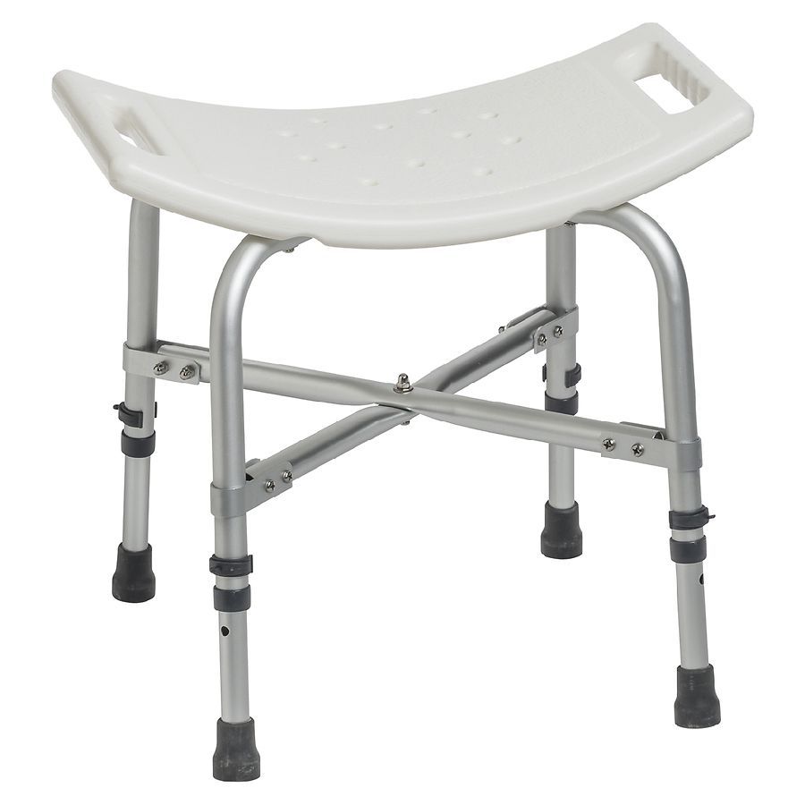 drive medical bariatric heavy duty bath bench with backrest