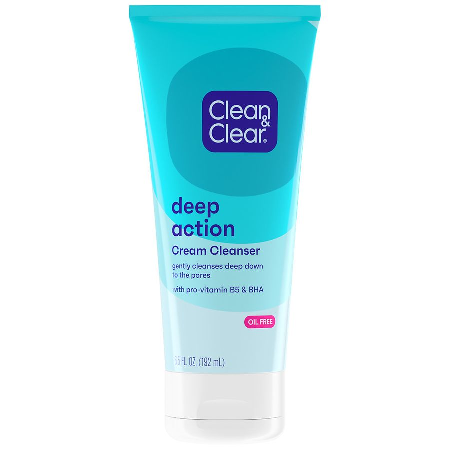 Clean & Clear Deep Action Deep Action Cream Skin Cleanser | Walgreens