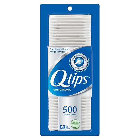 Q-tips Cotton Swabs - 500 ea