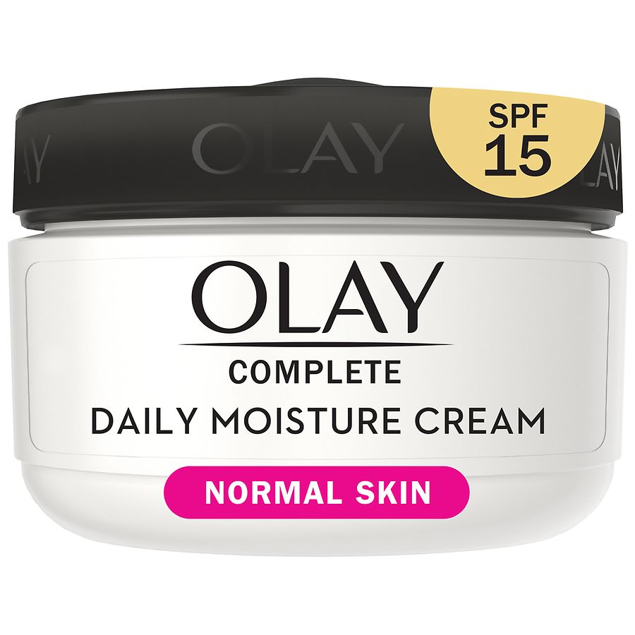 Olay Complete Cream All Day Moisturizer with SPF 15 for Normal Skin ...