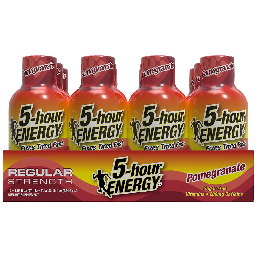 5-Hour ENERGY Shot Regular Strength Pomegranate