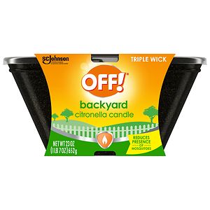 Off! Triple Wick Citronella Candle