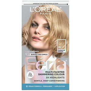 L'Oreal Paris Feria Permanent Haircolour Gel Champagne Cocktail 91