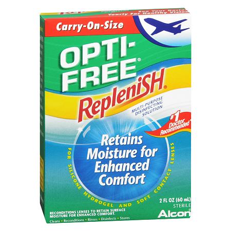 Opti-Free RepleniSH Multi-Purpose Disinfecting Solution Carry On Size - 2 fl oz