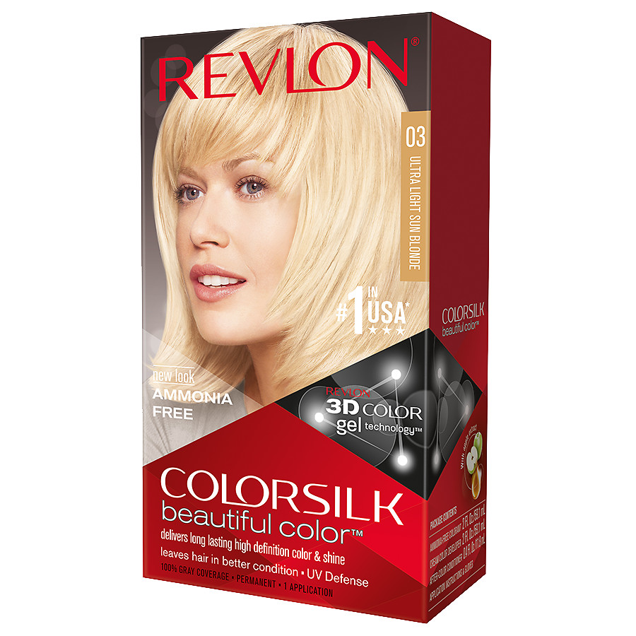 Revlon Colorsilk Beautiful Color03 Ultra Light Sun Blonde Walgreens