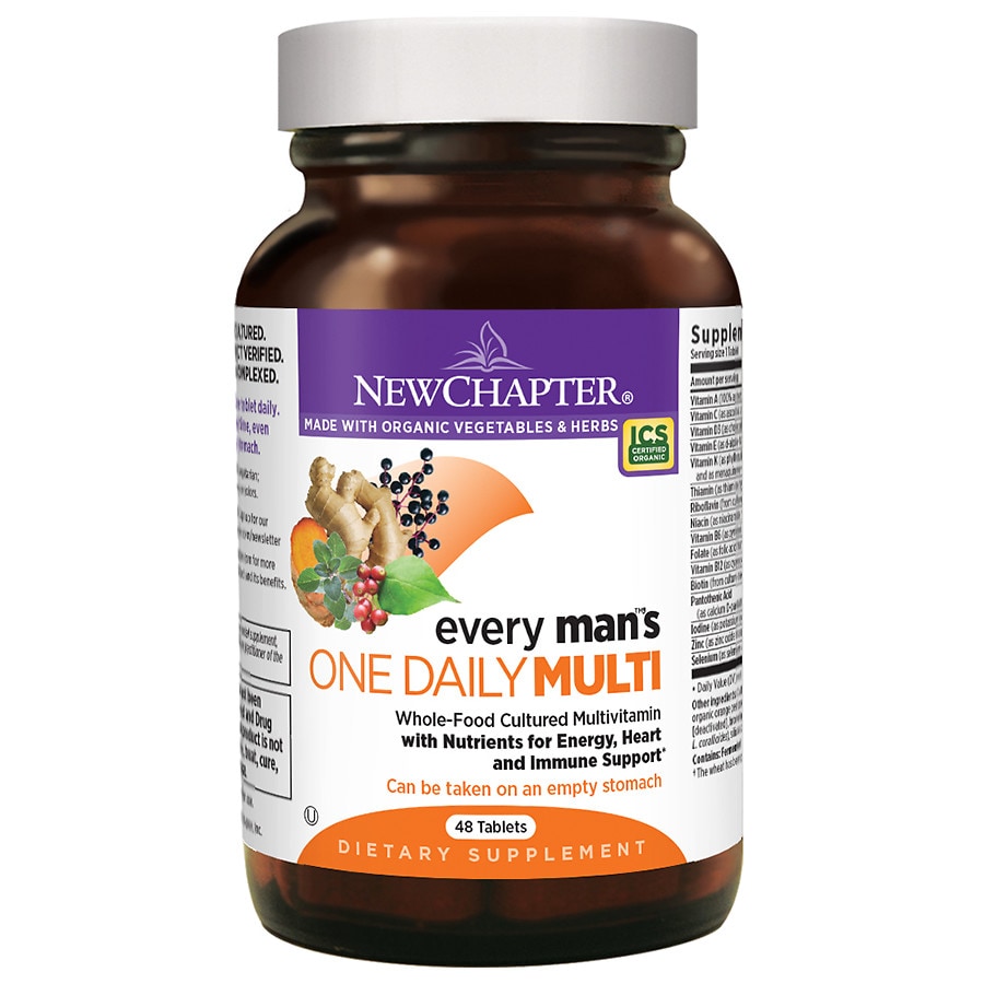 New Chapter Every Man's One Daily Multivitamin, Tablets