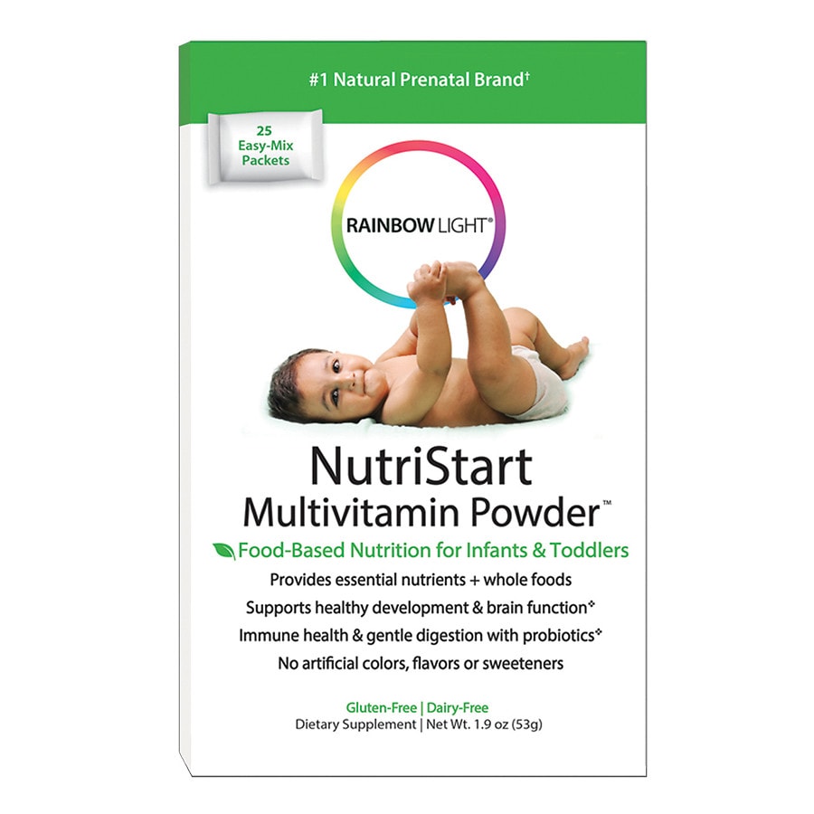  Rainbow Light NutriStart Multivitamin Powder Packets 