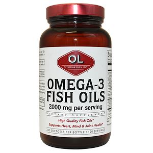 Olympian Labs Omega-3 Fish Oils 1000mg