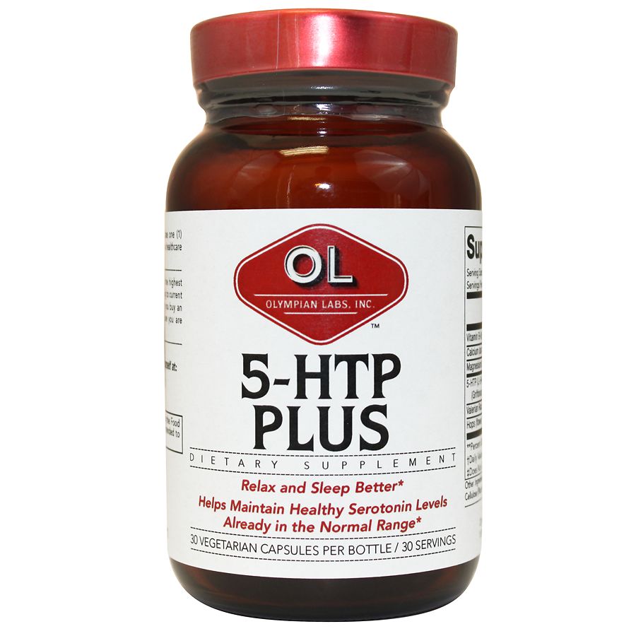 Olympian Labs 5-HTP Plus Capsules.