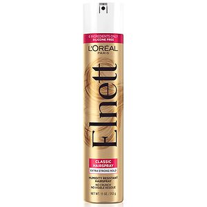 L'Oreal Paris Elnett Satin Hairspray Extra Strong Hold w/ UV Filter