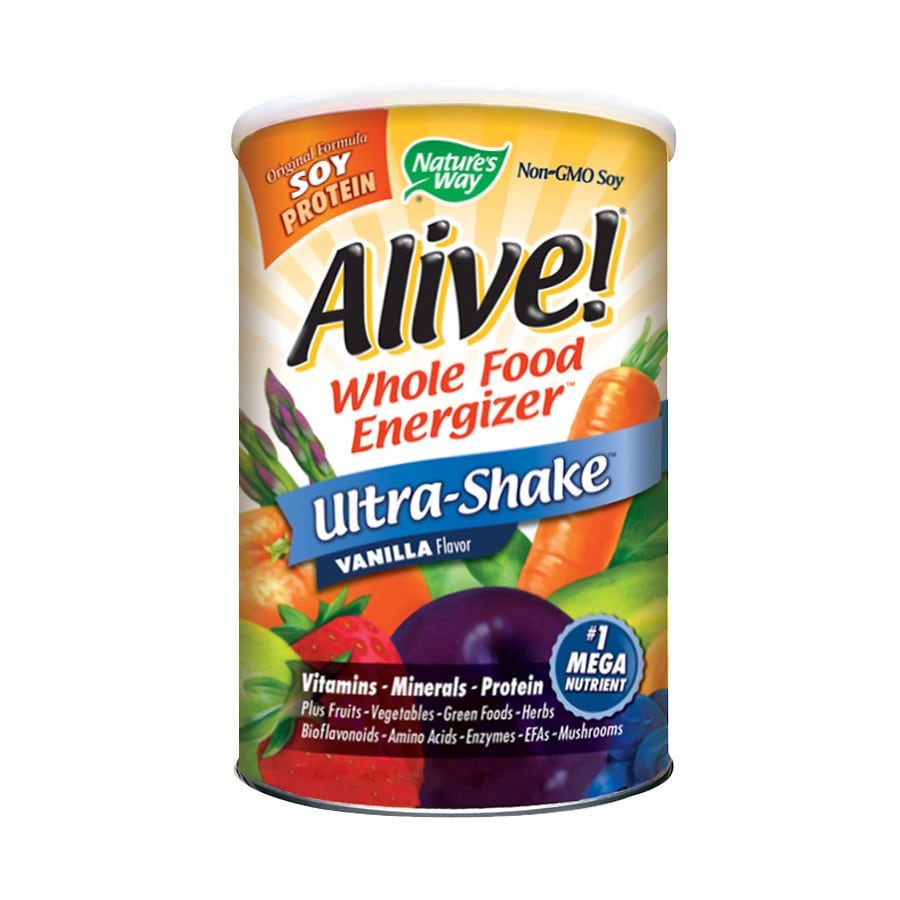  Nature's Way Alive! Whole Food Energizer Ultra Shake Dietary Supplement Vanilla 