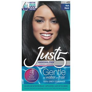 Just 5 Minute Hair Colorant Natural Rich Black