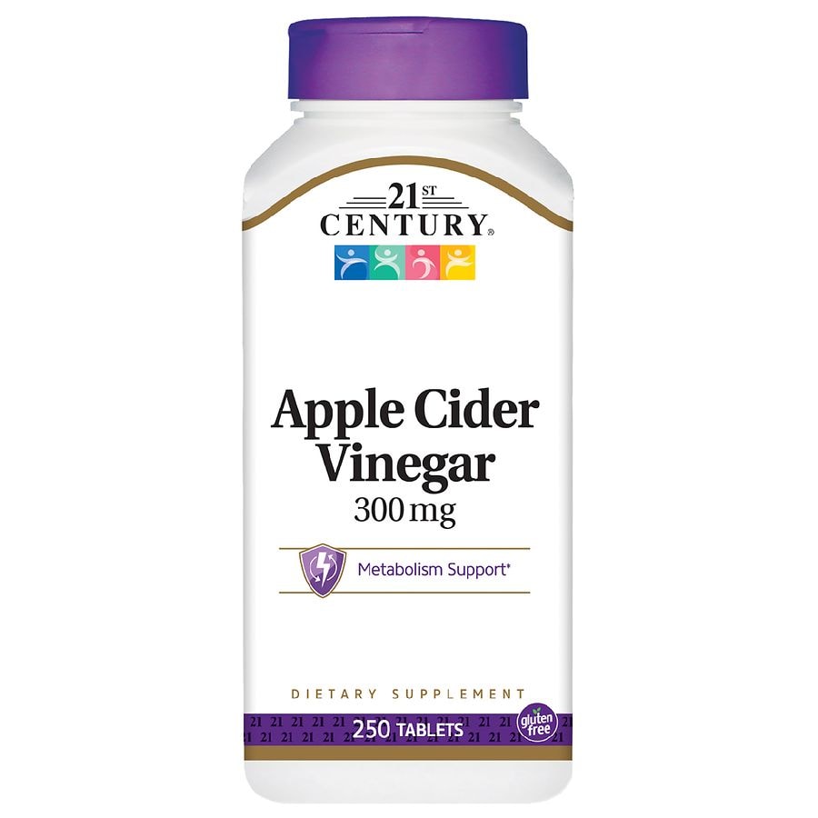 21st Century Apple Cider Vinegar 300mg Walgreens