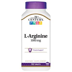 21st Century L-Arginine 1000mg, Maximum Strength