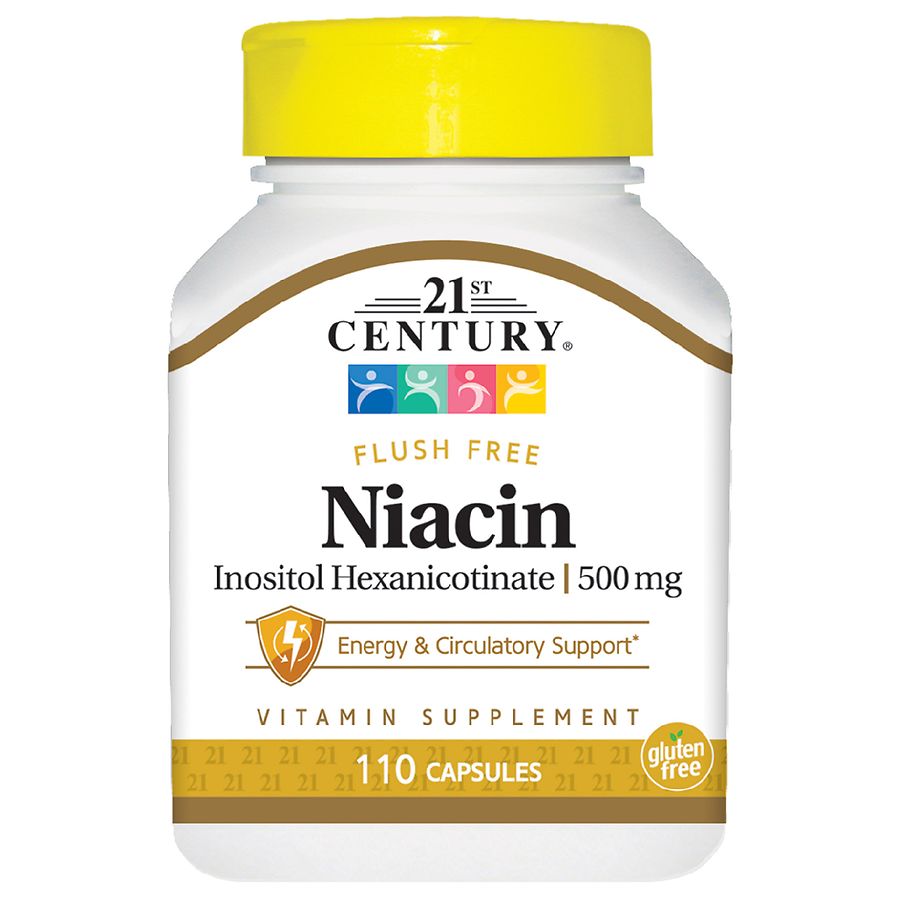 21st Century Flush Free Niacin 500mg Walgreens