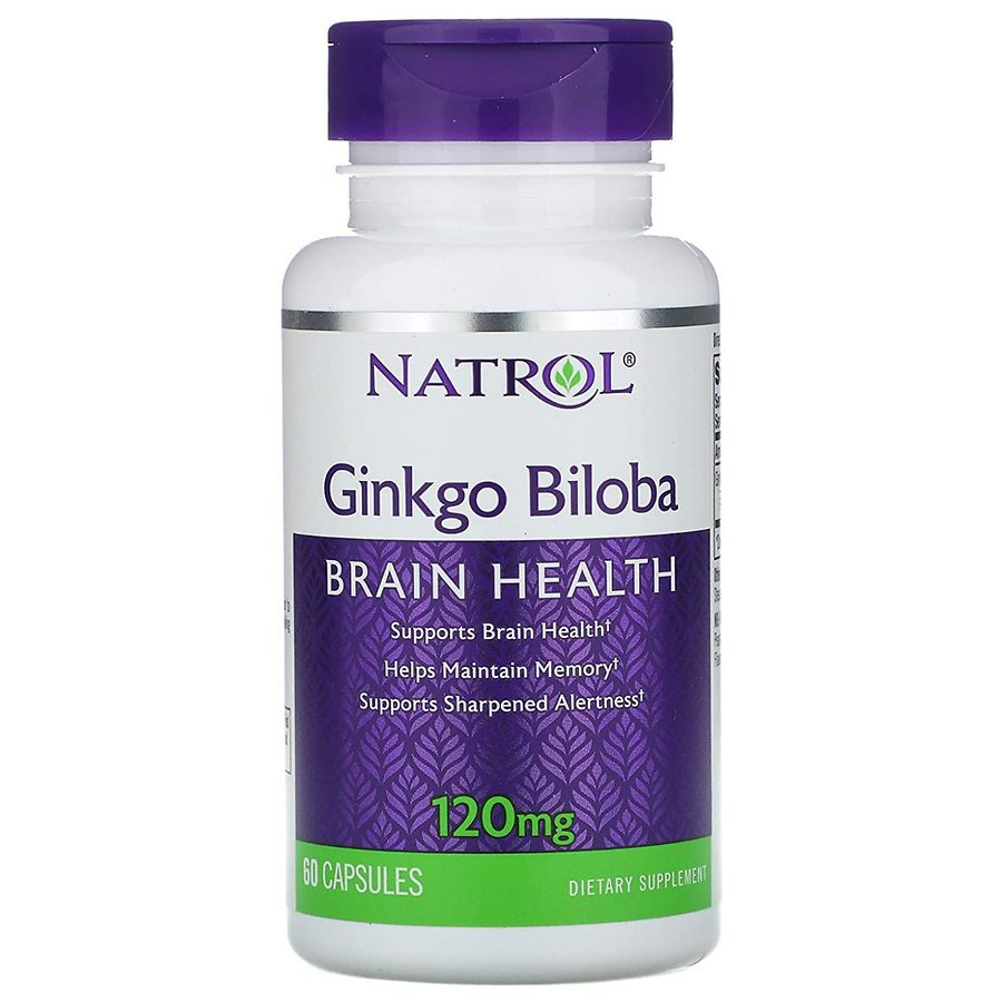 Natrol Ginkgo Biloba 120 mg Dietary Supplement Capsules Walgreens