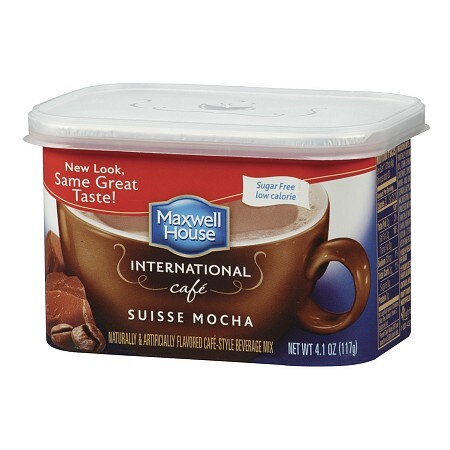 Maxwell House Style Beverage Mix, Sugar Free Swiss Mocha Cafe