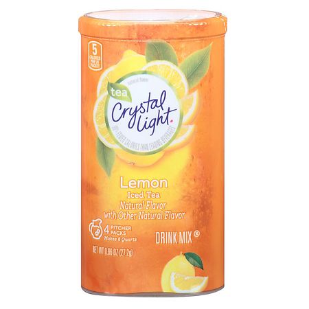 Crystal Light Drink Mix Iced Tea with Natural Lemon
