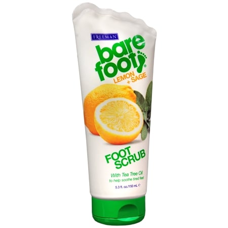 Freeman Bare Foot Revitalizing Foot Scrub Lemon & Sage - 5.3 oz.
