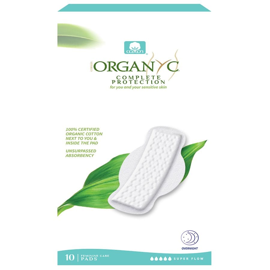 100 organic cotton pads