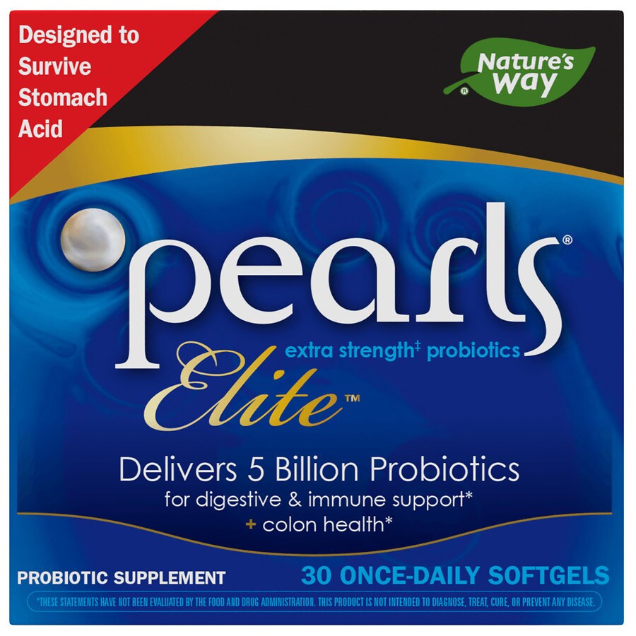 Enzymatic Therapy Pearls Elite, High-Potency Probiotics, Capsules