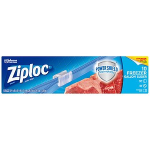 Ziploc Slider Freezer Bags Gallon