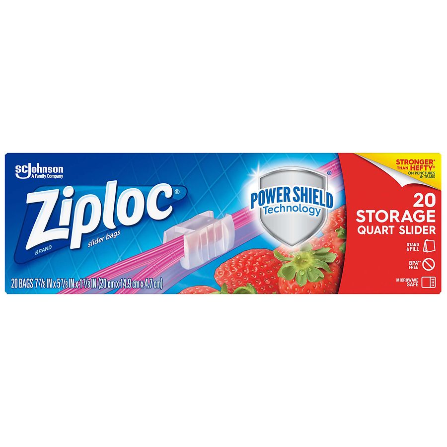 ziploc storage bags