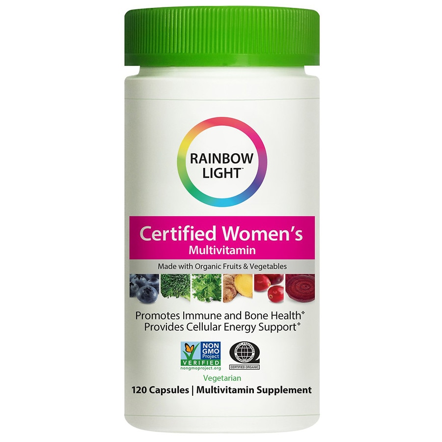 Rainbow Light Certified Women¿s Multivitamin, With Organic Fruits and Vegetables