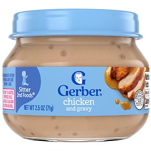 Gerber 2nd Foods Baby Food Chicken & Chicken Gravy