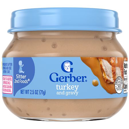 Gerber 2nd Foods Baby Food Turkey Gravy 25 Oz