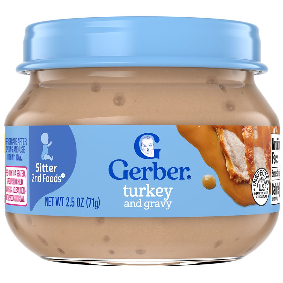 gerber 8 month foods
