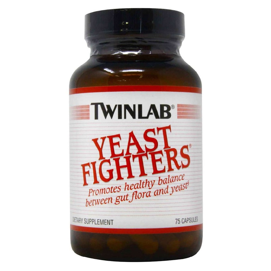  Twinlab Yeast Fighters Dietary Supplement Capsules 