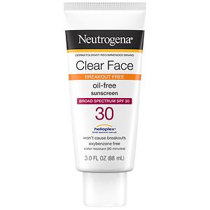 Neutrogena Clear Face Break-Out Free Liquid-Lotion Sunblock SPF 30