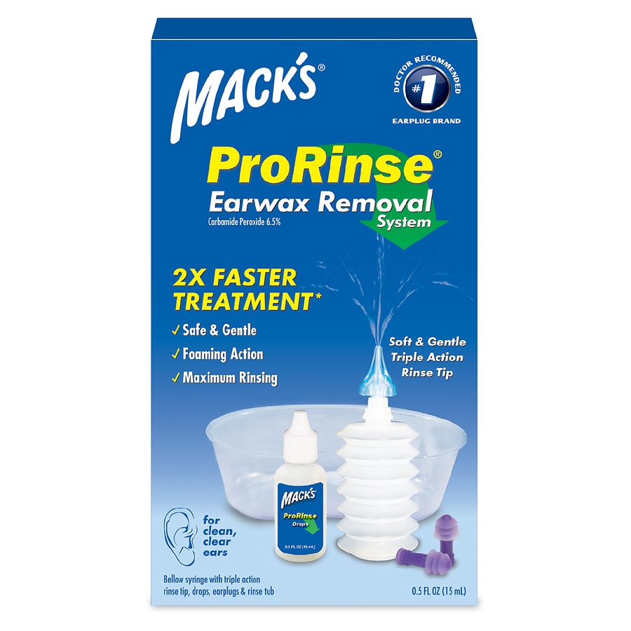 Mack's Pro Rinse Earwax Removal Kit Walgreens