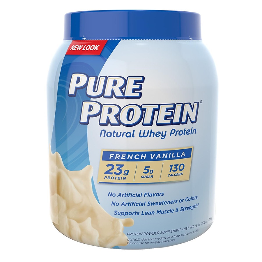  Pure Protein Natural Whey Protein French Vanilla 