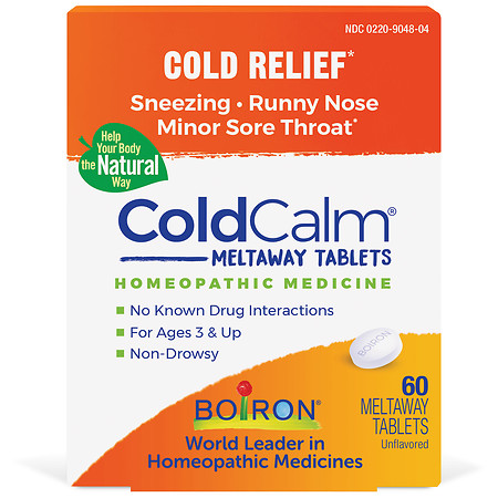 Boiron Coldcalm Homeopathic Cold Medicine Walgreens