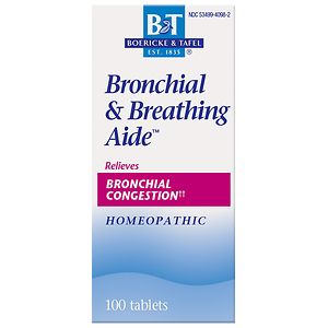 Boericke & Tafel Bronchitis & Asthma Aide, Tablets