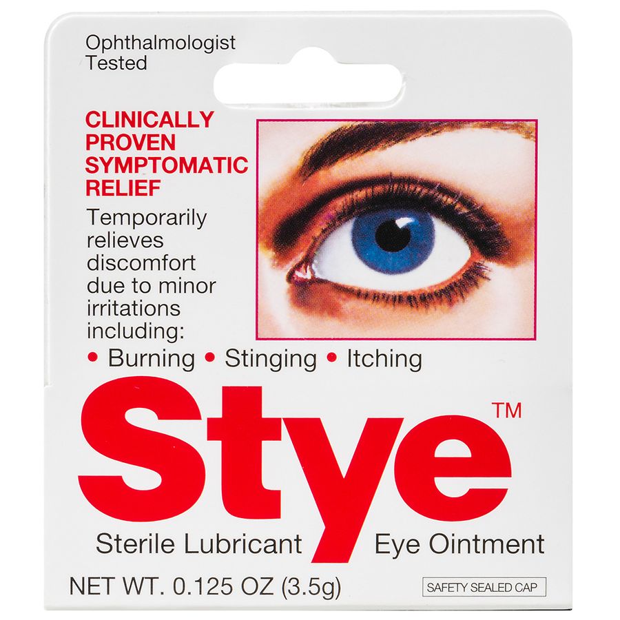 Stye Sterile Lubricant Eye Ointment Walgreens