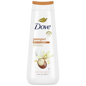 Dove Shea Butter Cream Oil Body Wash Warm Vanilla & Brown Sugar Scent