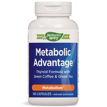 Enzymatic Therapy Metabolic Advantage, Capsules - 180.0 ea