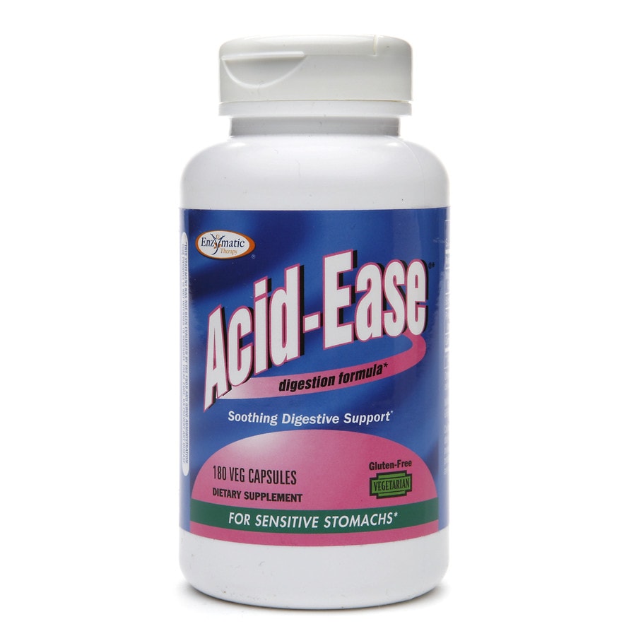  Enzymatic Therapy Acid-Ease Vegetarian Capsules 