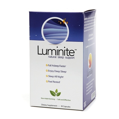 Luminite Natural Sleep Support, Capsules - 30 ea