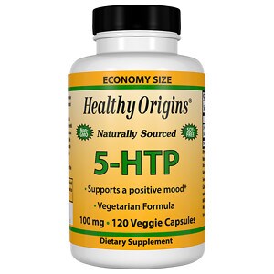 Healthy Origins 5-HTP 100 mg Capsules