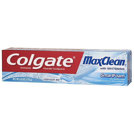 colgate max clean with whitening