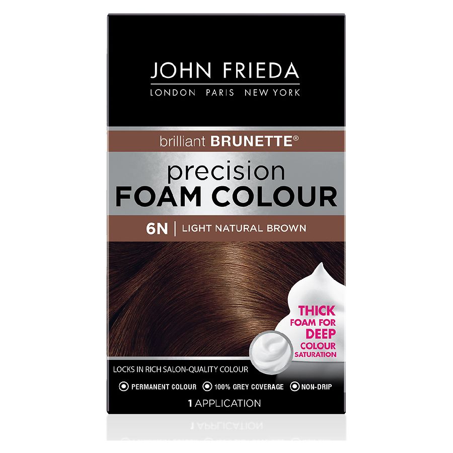  John Frieda Precision Foam Colour Light Natural Brown, Light Natural Brown 