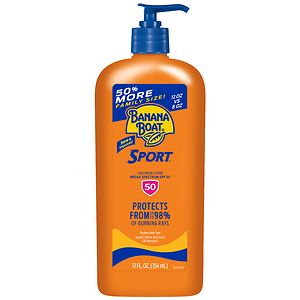 Banana Boat Sport Performance Active Dry Protect Sunscreen Lotion, SPF 50