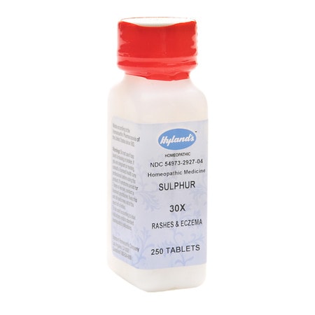 Hyland's Rashes & Eczema, Sulphur 30X, Tablets - 250 ea
