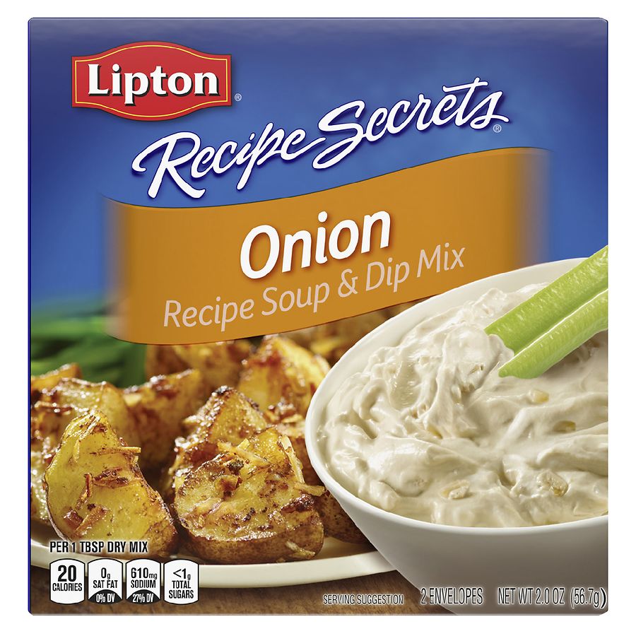 Lipton Recipe Secrets Soup And Dip Mix Onion Walgreens