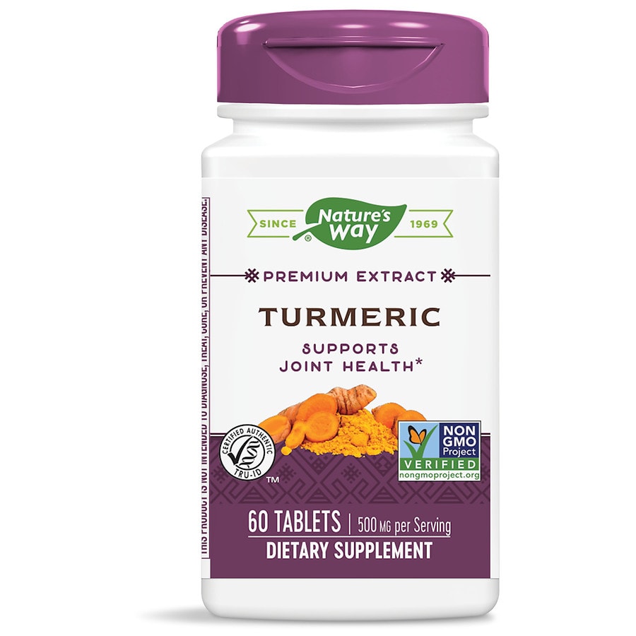  Nature's Way Turmeric Tablets 